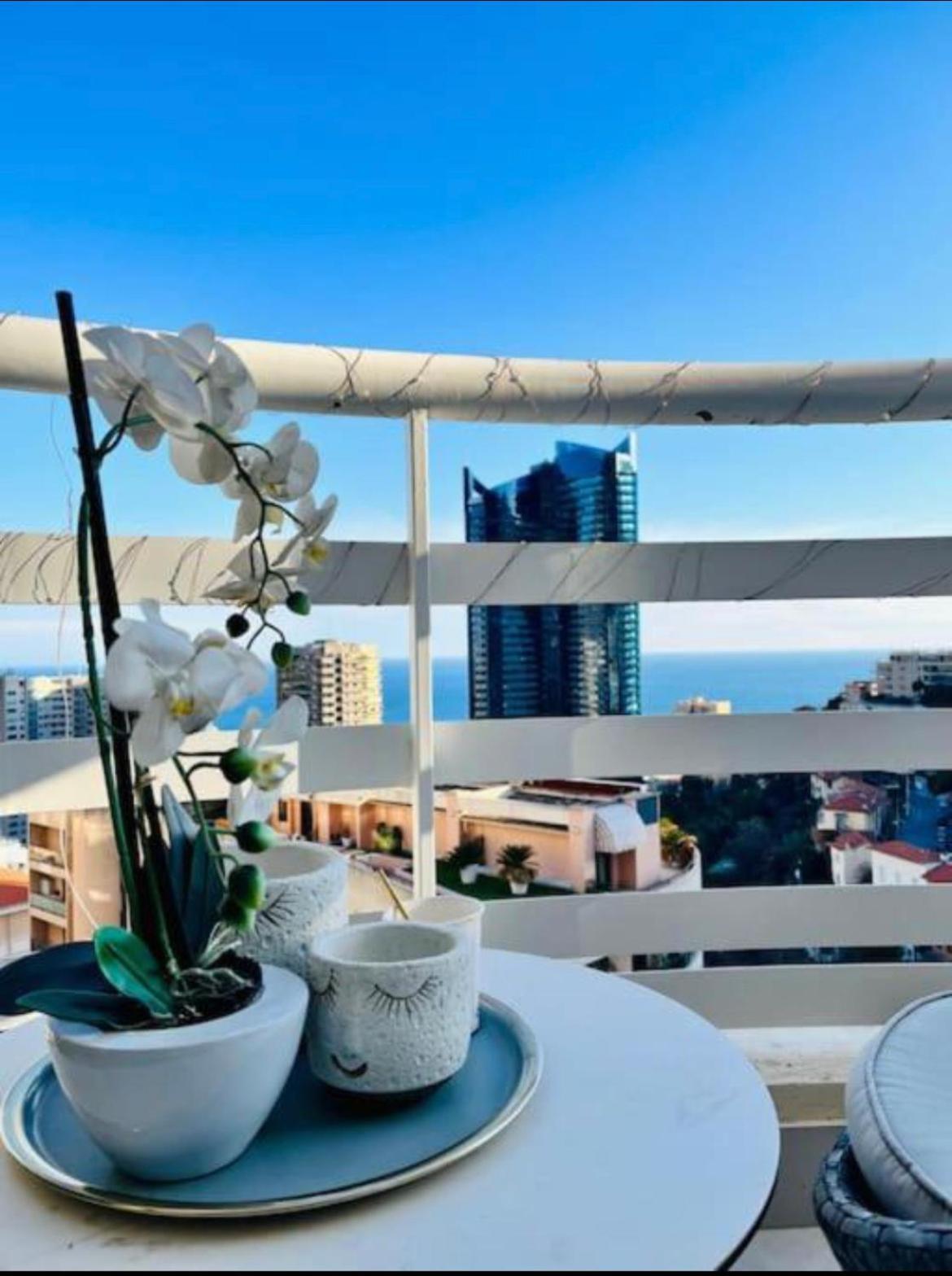 Reve Au 7E Ciel Piscine Baie De Monaco Appartement Beausoleil Buitenkant foto